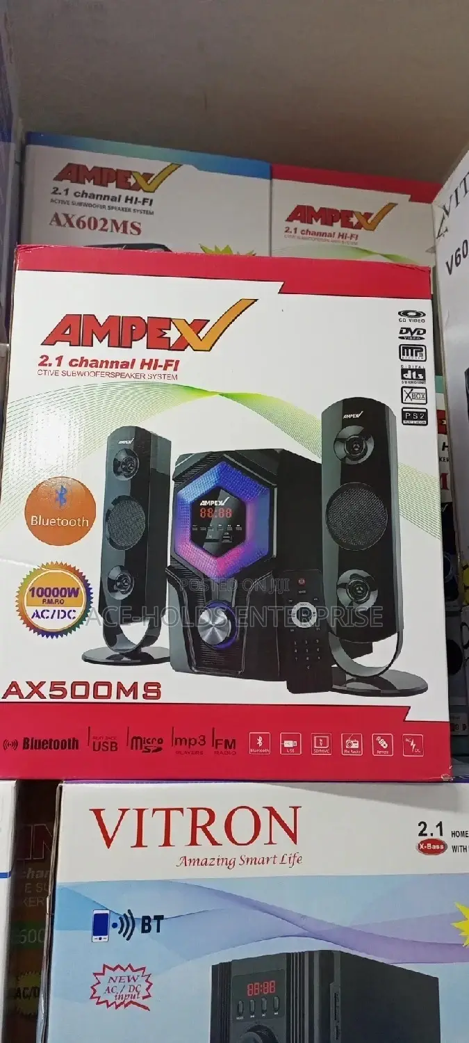 2.1 CH AX500MS Ampex Soundsystem Woofer.