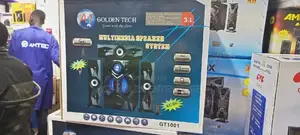 Golden Tech 3.1 Ch Multimedia Speaker System.