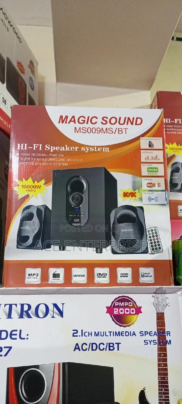 Small 2.1 Ch Magic Multimedia System Woofer. - main view