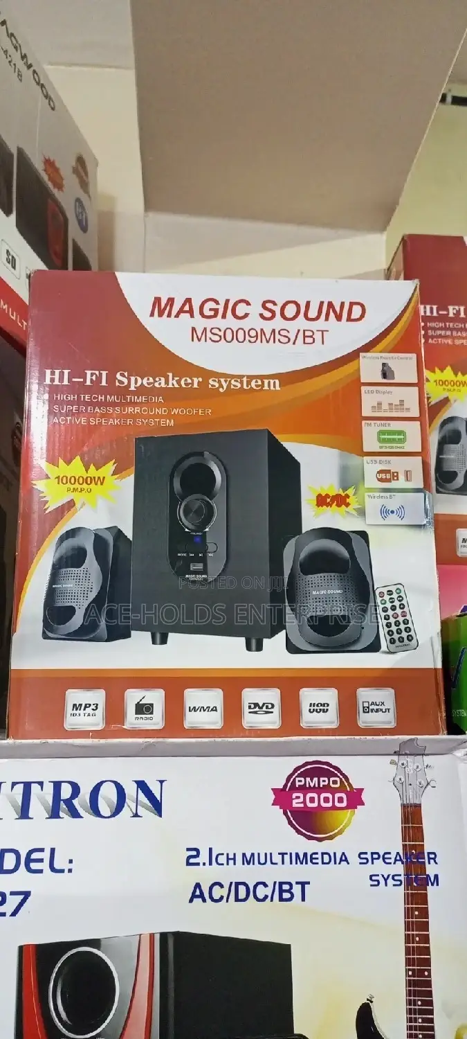 Small 2.1 Ch Magic Multimedia System Woofer.