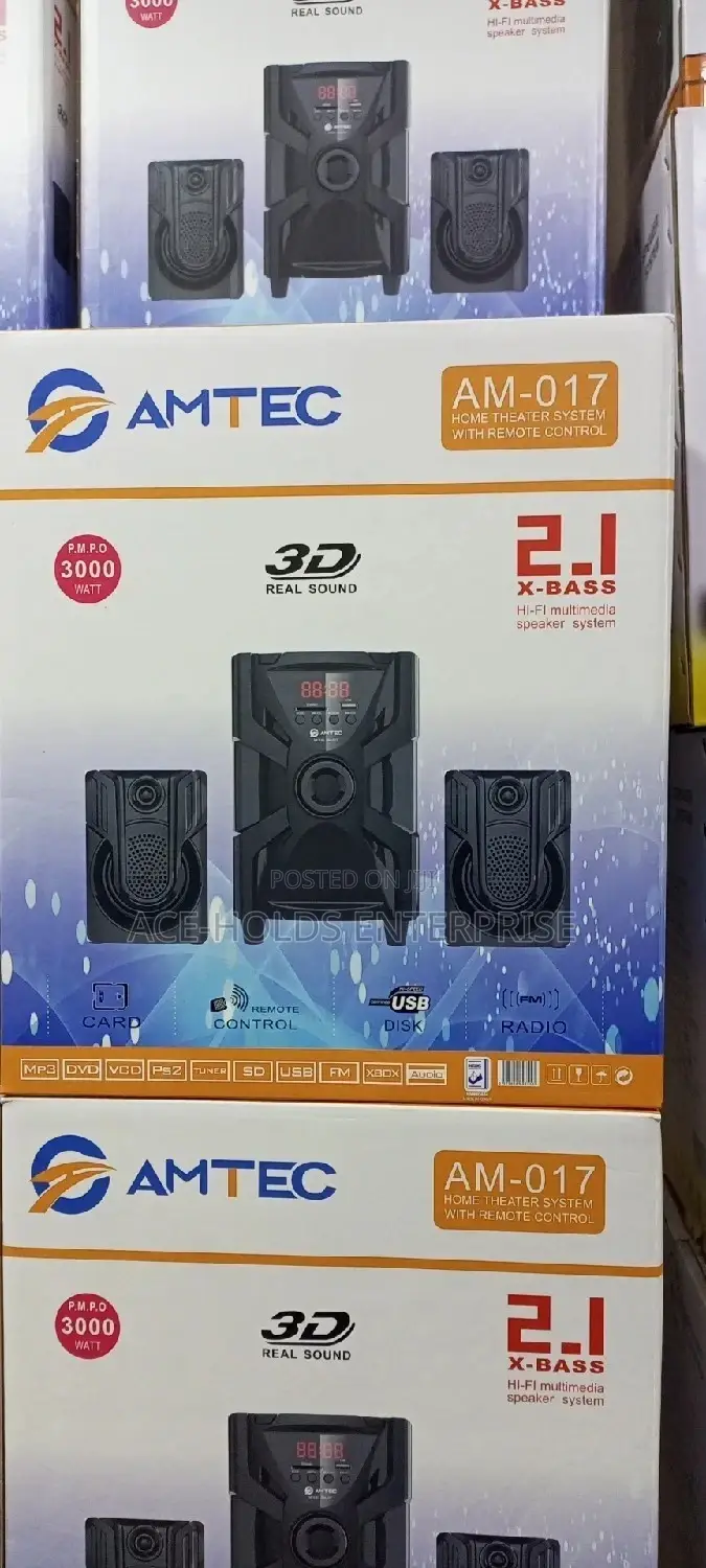 Small 2.1 Amtec Subwoofer System.