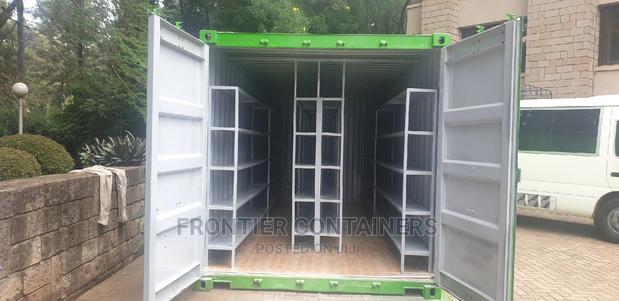 20ft Container Shelves