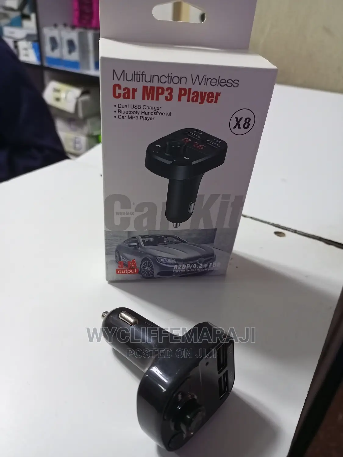 Car X8 Bluetooth Car Mp3 Player and Fm Transmitter