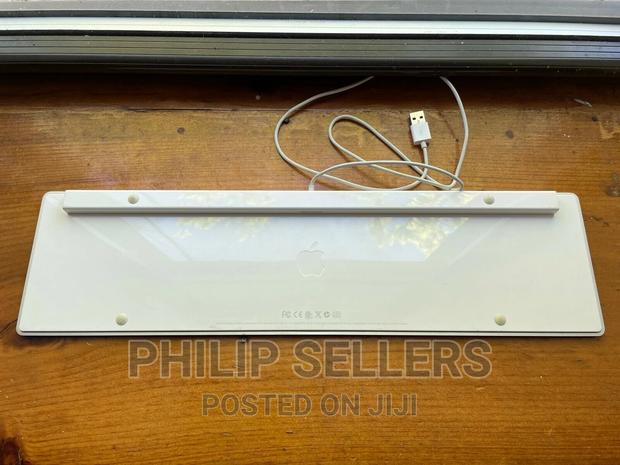 A1243 Aluminum Wired Keyboard - White - thumbnail 2