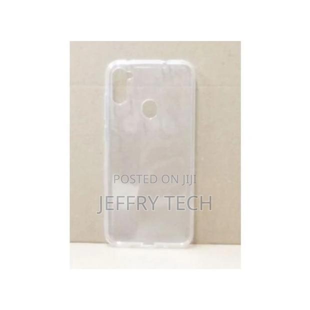 Silicone Samsung Galaxy M11 Back Case - Transparent - thumbnail 2