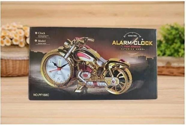 Retro Motorcycle Alarm Clock - main view