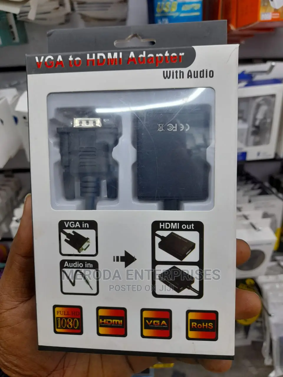 Vga to HDMI With Audio Adapter