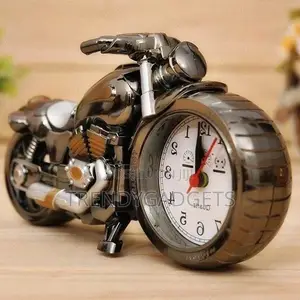 Motorcycle Alarm Clock of Luxury Retro Style