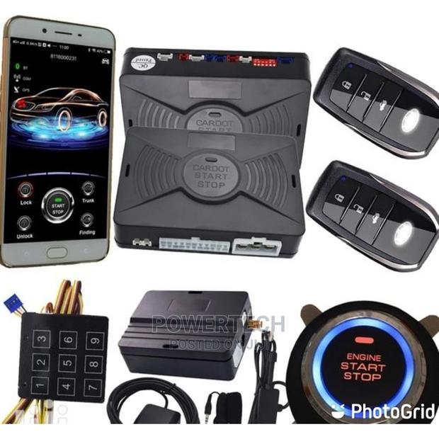 Car Alarm With Cut Off - main view