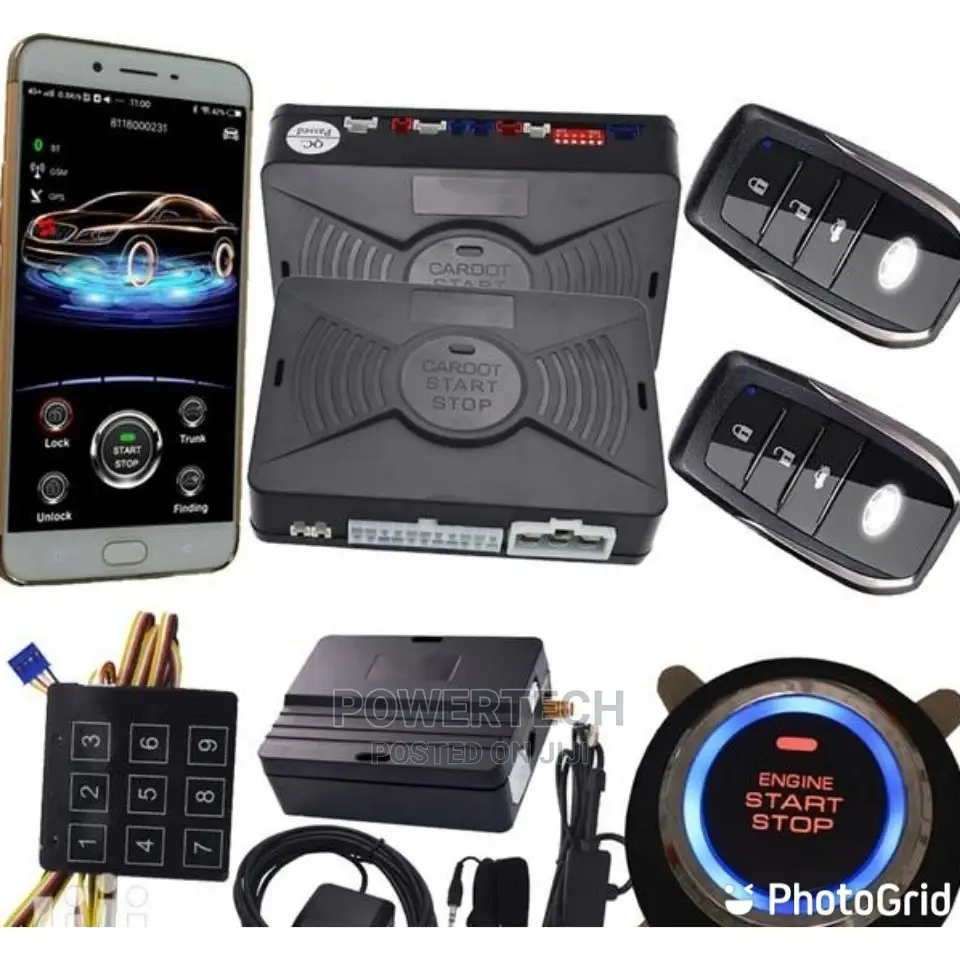 Car Alarm With Cut Off
