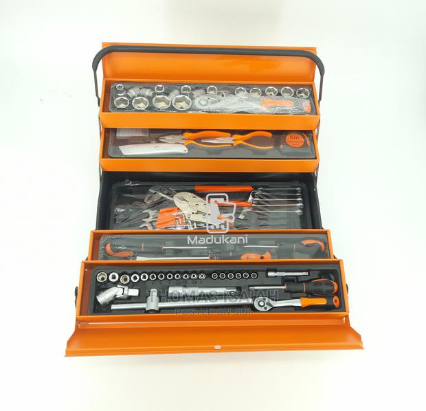 85pcs Complete Tool Set With Cantilever Metal Toolbox - thumbnail 6