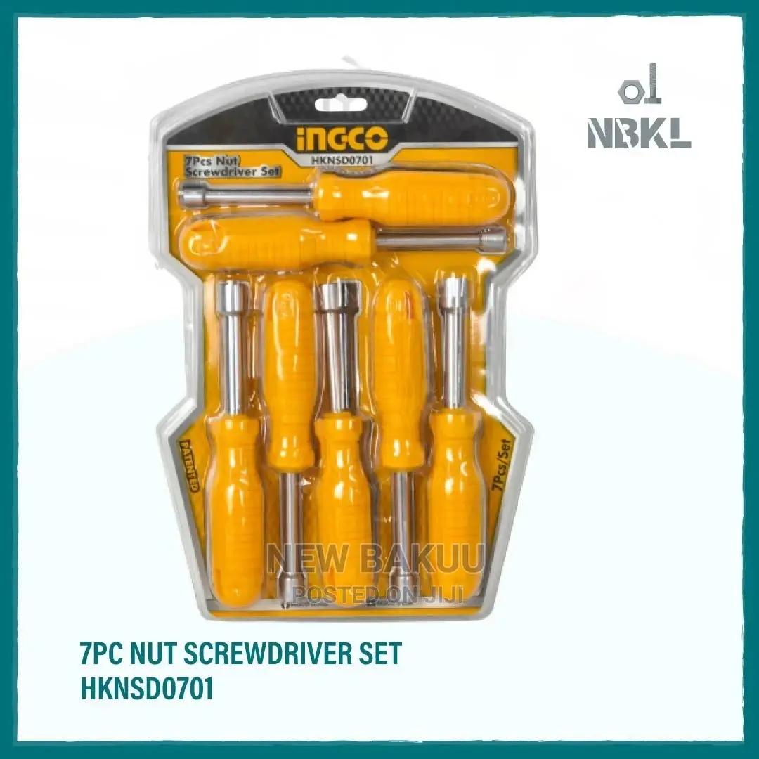 INGCO 7pcs / SET Nut Screwdriver Set