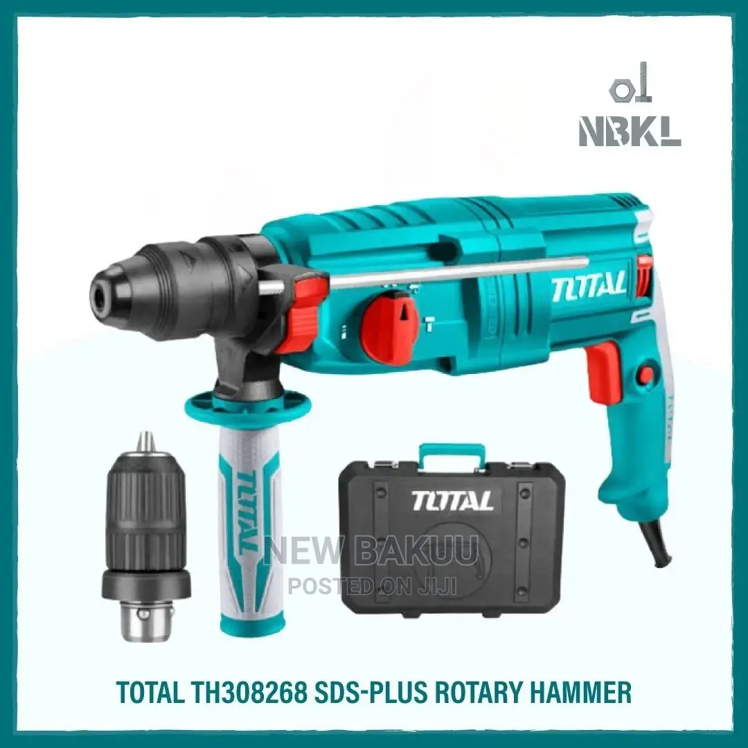 TOTAL - TH308268-2 Rotary Hammer 800W Quick Chuck Release