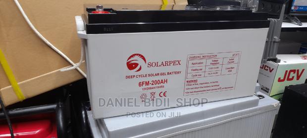 Deep Cycle Solar Gel Battery 200ah Solarpex - thumbnail 2