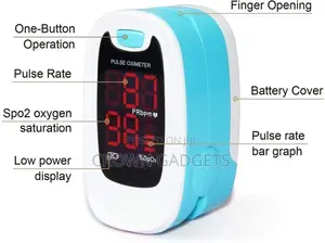 Color LED Fingertip Pulse Oximeter