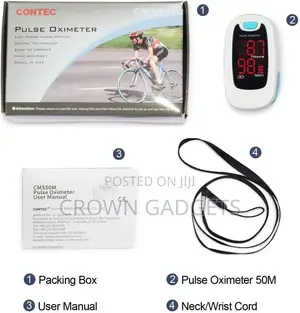 Fingertip Pulse Oximeter LK-87 for Home