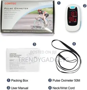 Fingertip Pulse Oximeter LK-87 for Home