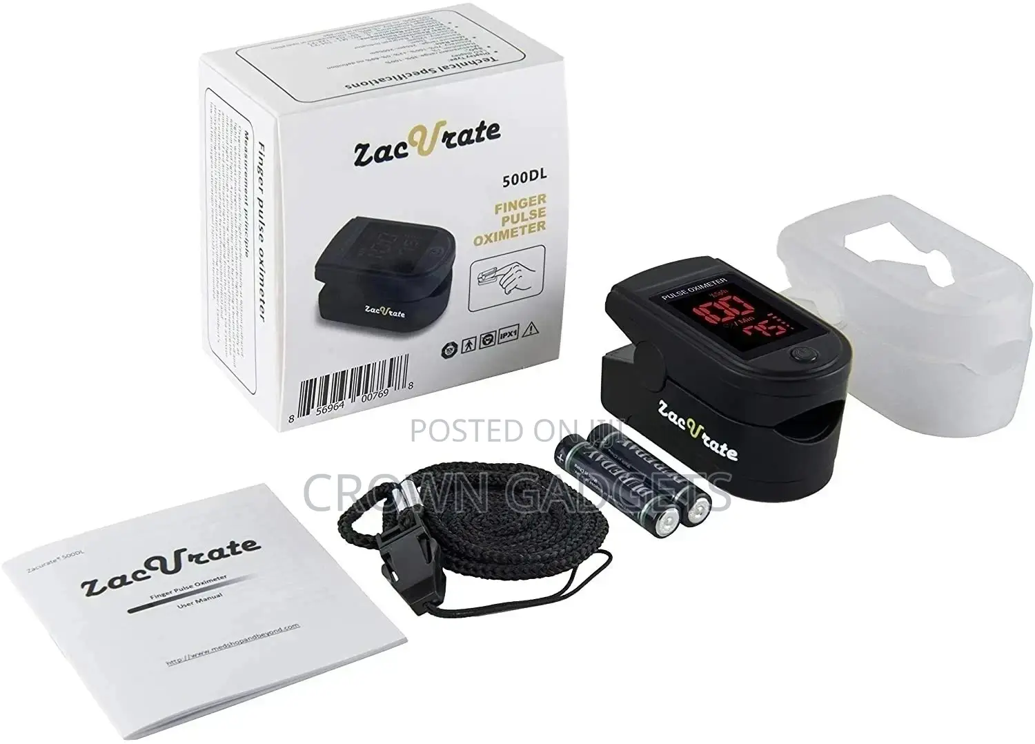 Fingertip Pulse Oximeter LK87 for Schools