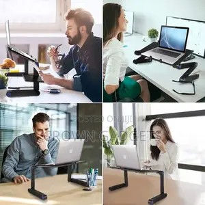 Strong Generic Laptop Stand With Fan and Mouse Rest