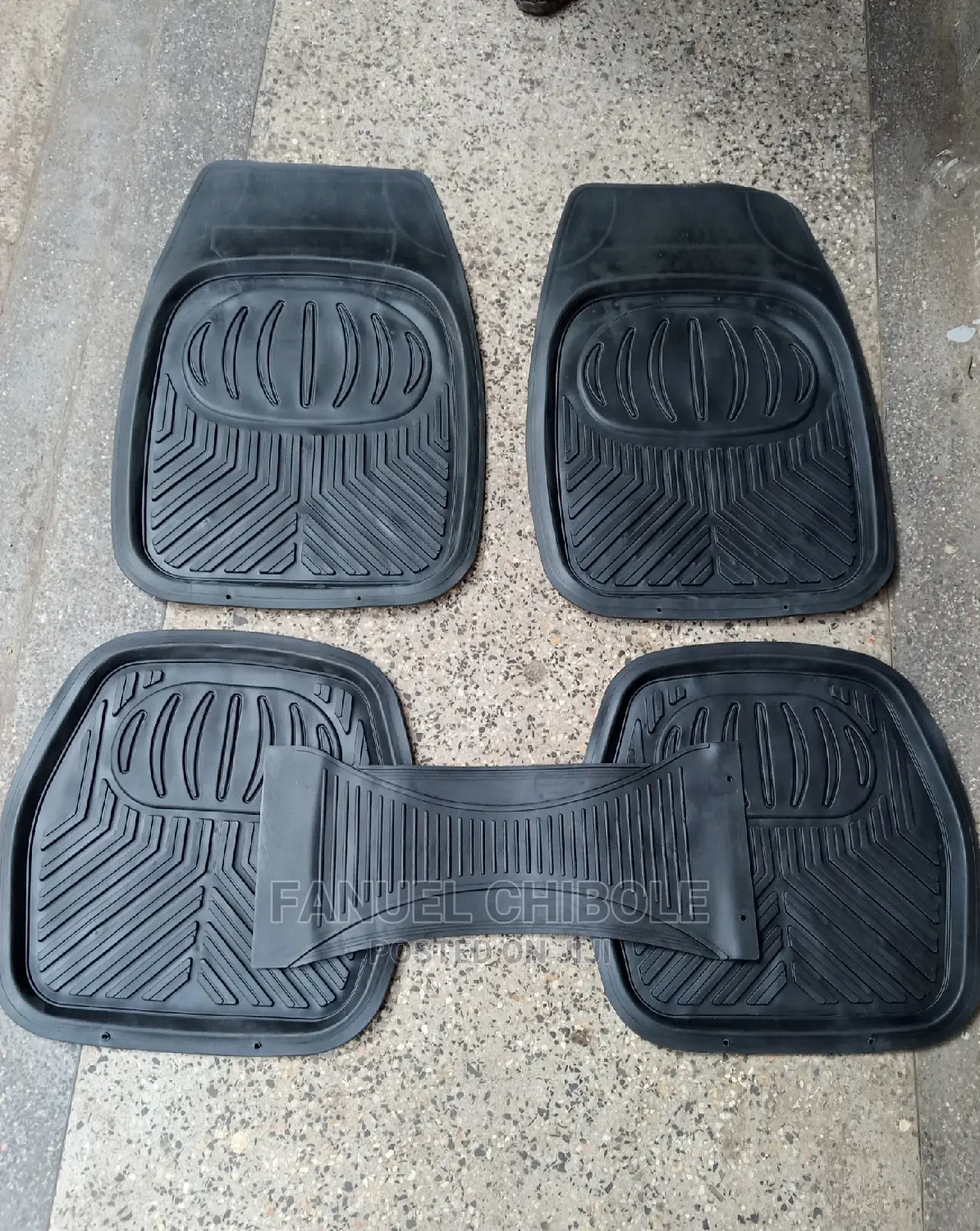 New 5 Seater Car Rubber Floor Mats