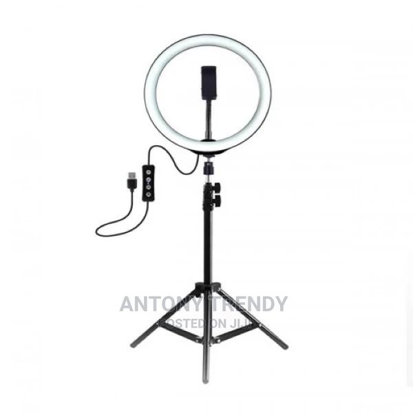 12 Inch Selfie Ring Light With Tripod Stand And Phone Holder - main view