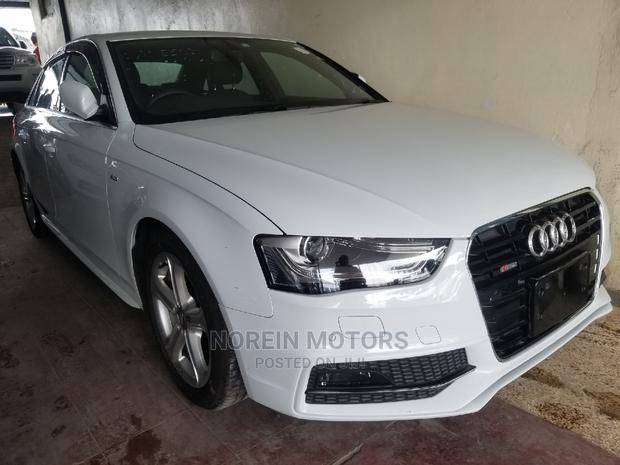 Audi A4 2014 White - main view