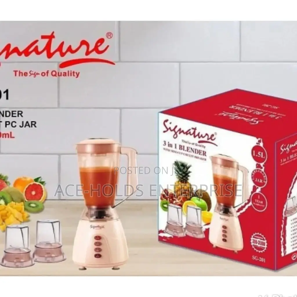 Signature 3 in 1 Blender.