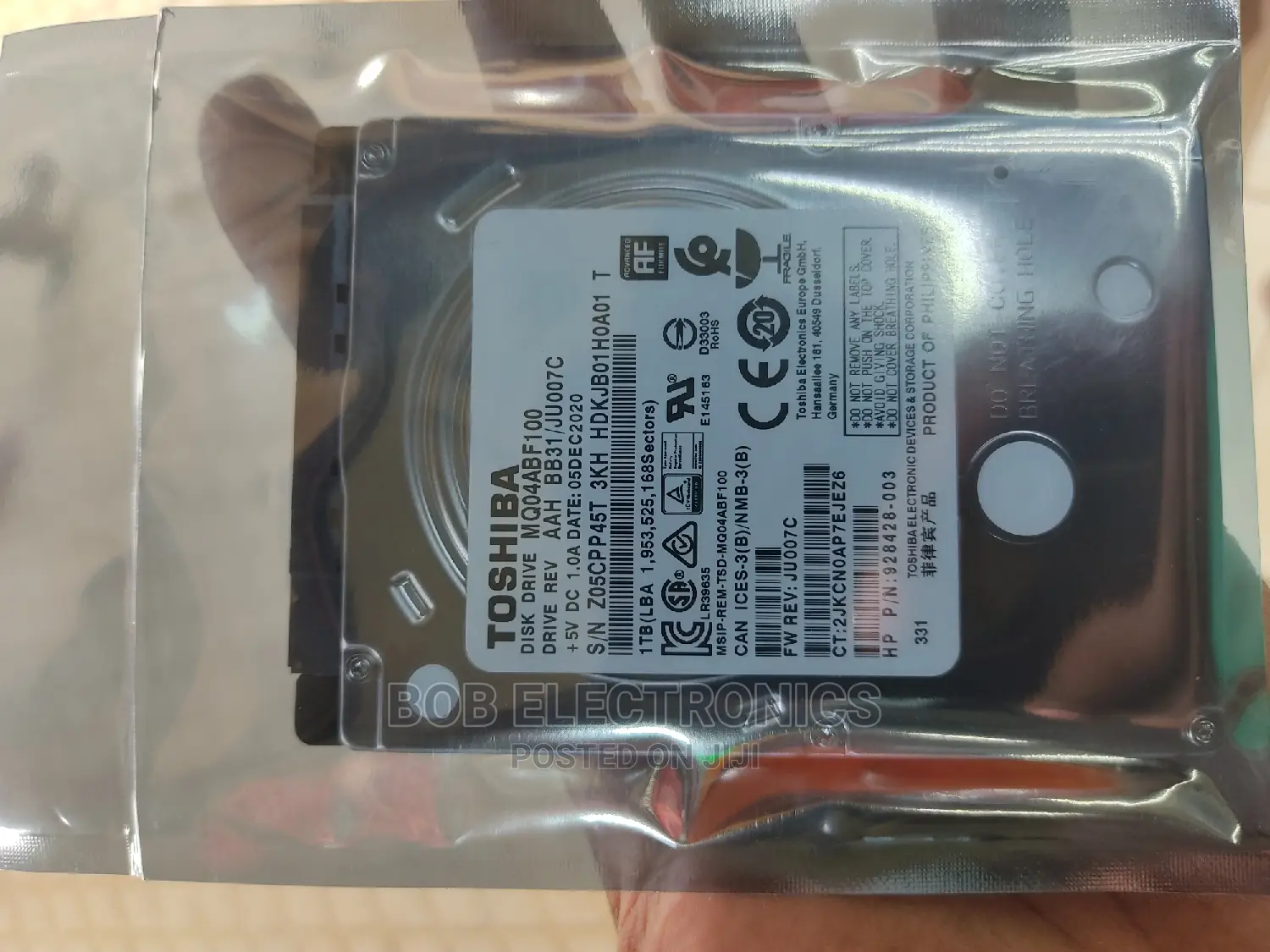1TB Laptop Hard Disk