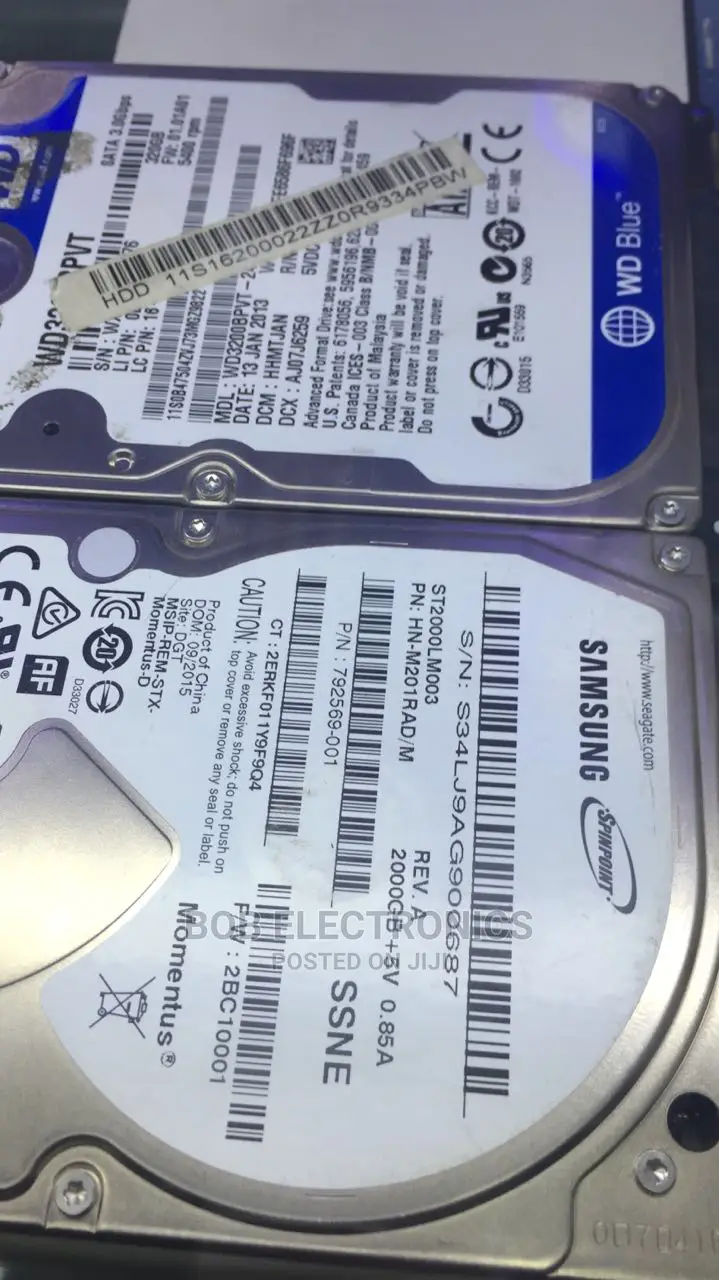 1TB Internal Hard Disk Available