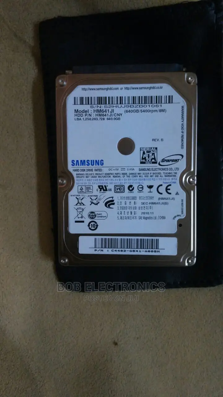 All Types Of Laptop Hard Disks Available