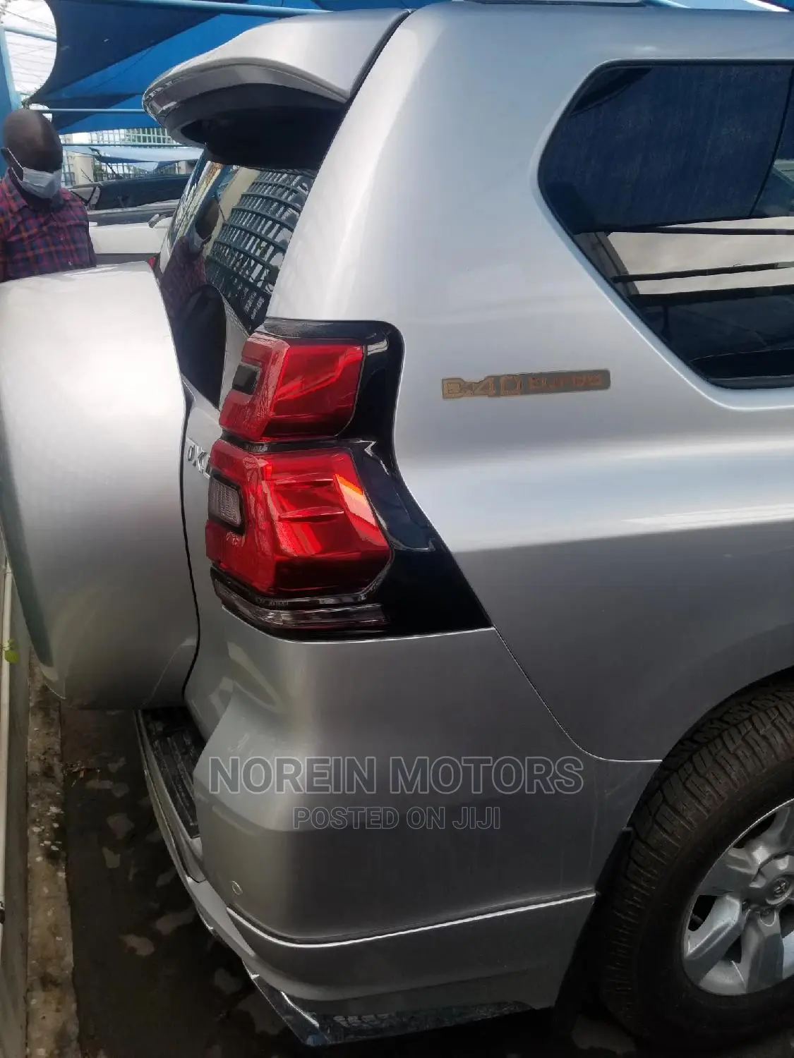 Toyota Land Cruiser Prado 2015 Silver