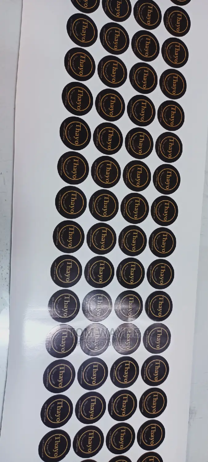 Printing of Stickers, All Shapes and Sizes