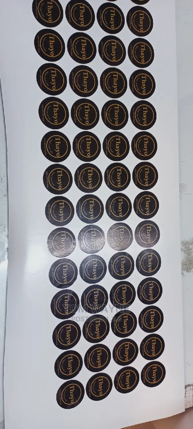 Printing of Stickers, All Shapes and Sizes
