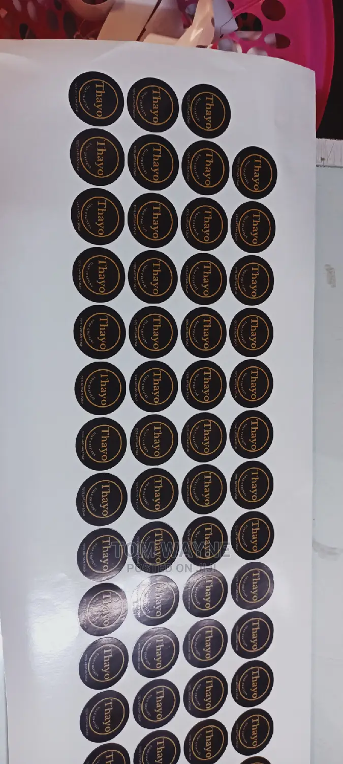 Printing of Stickers, All Shapes and Sizes