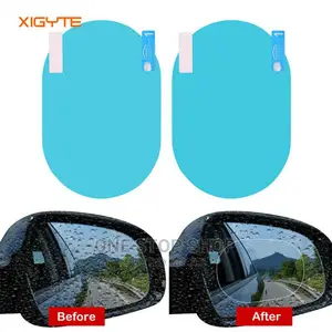 2pcs Car Anti Reflective Anti Water Mist Film