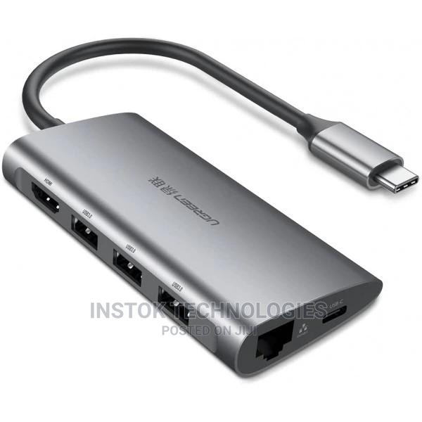 Ugreen USB C 8 in 1 Hub Multiport Adapter 3.1 Type C Dock St