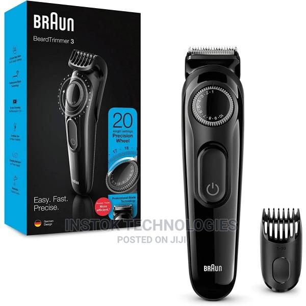Braun Beard Trimmer Bt3222, Trimmer and Hair Clipper for Men