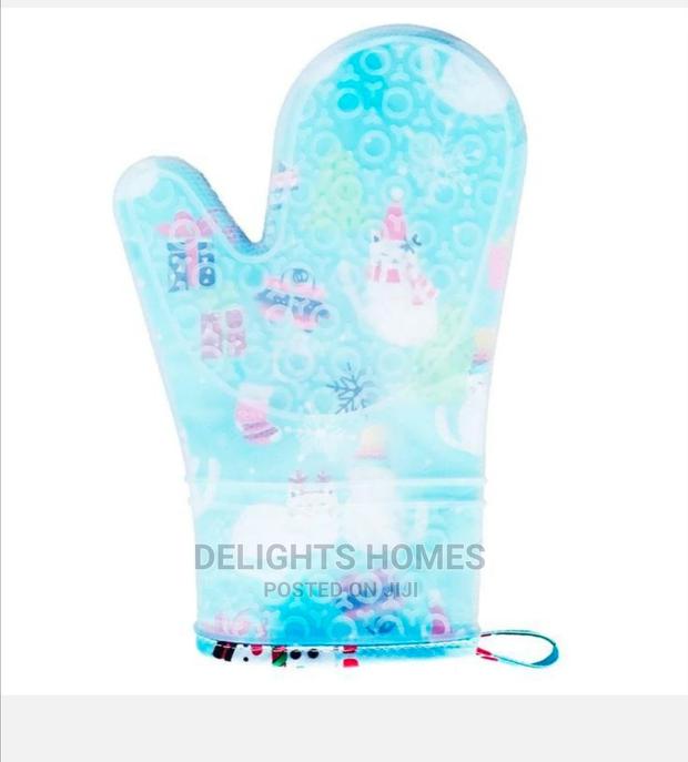 Silicon Oven Mitt Gloves - main view