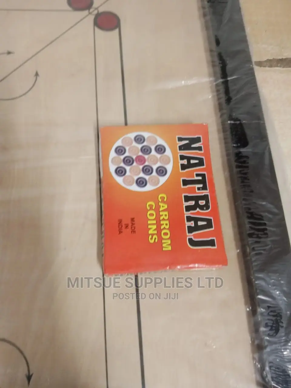 Carrom Board Complete - Imported 11⁄2" Border 33x33"