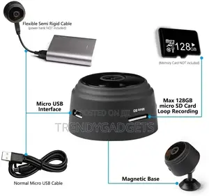 Hidden Wifi Wireless Ip Camera 150° Video Recorder Cam