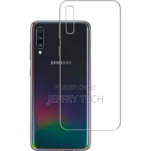 Samsung Galaxy A70 Back Case - Transparent -