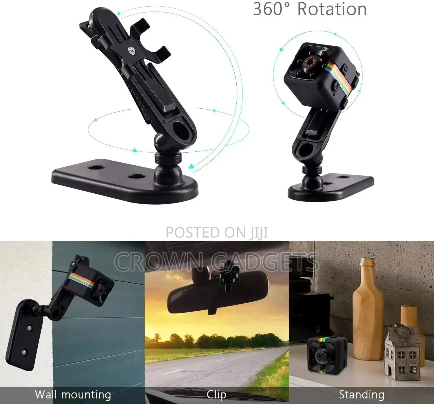 SQ11 Mini Camera 1080P Night Vision Sensor