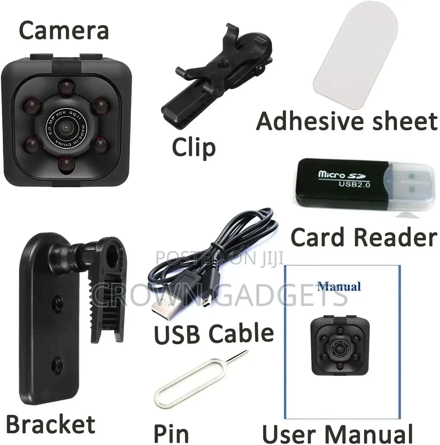 Mini Camera SQ11 for Cars