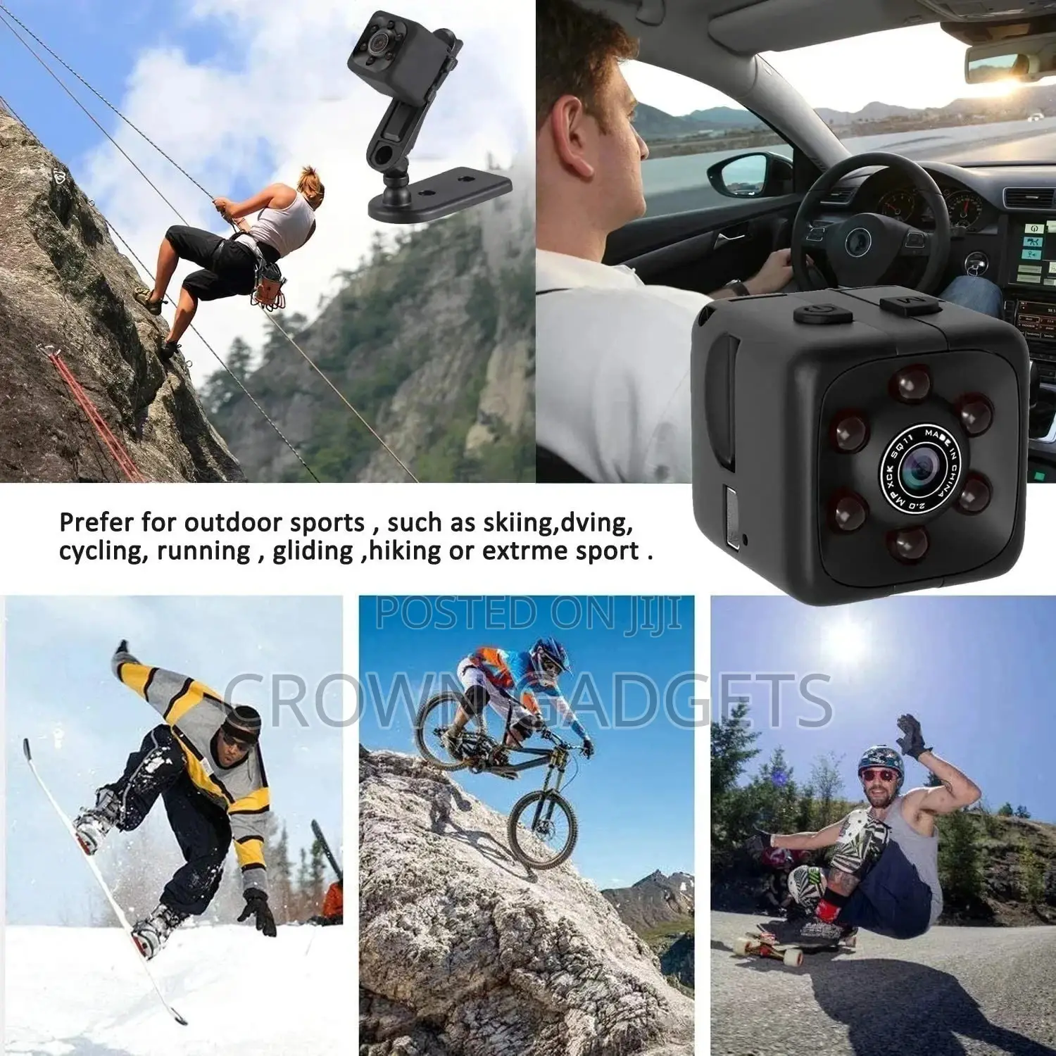 Sq11 Sport Recorder Camera With Holder