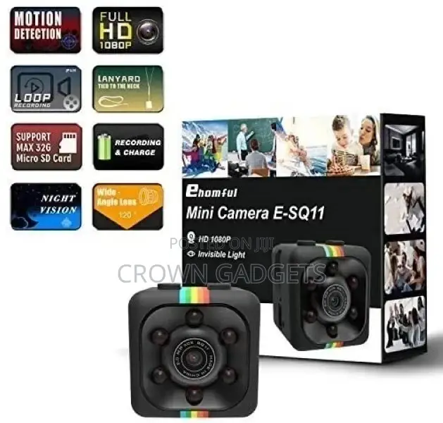 SQ11 Mini Camera 1080P Night Vision Home Mini DV Security