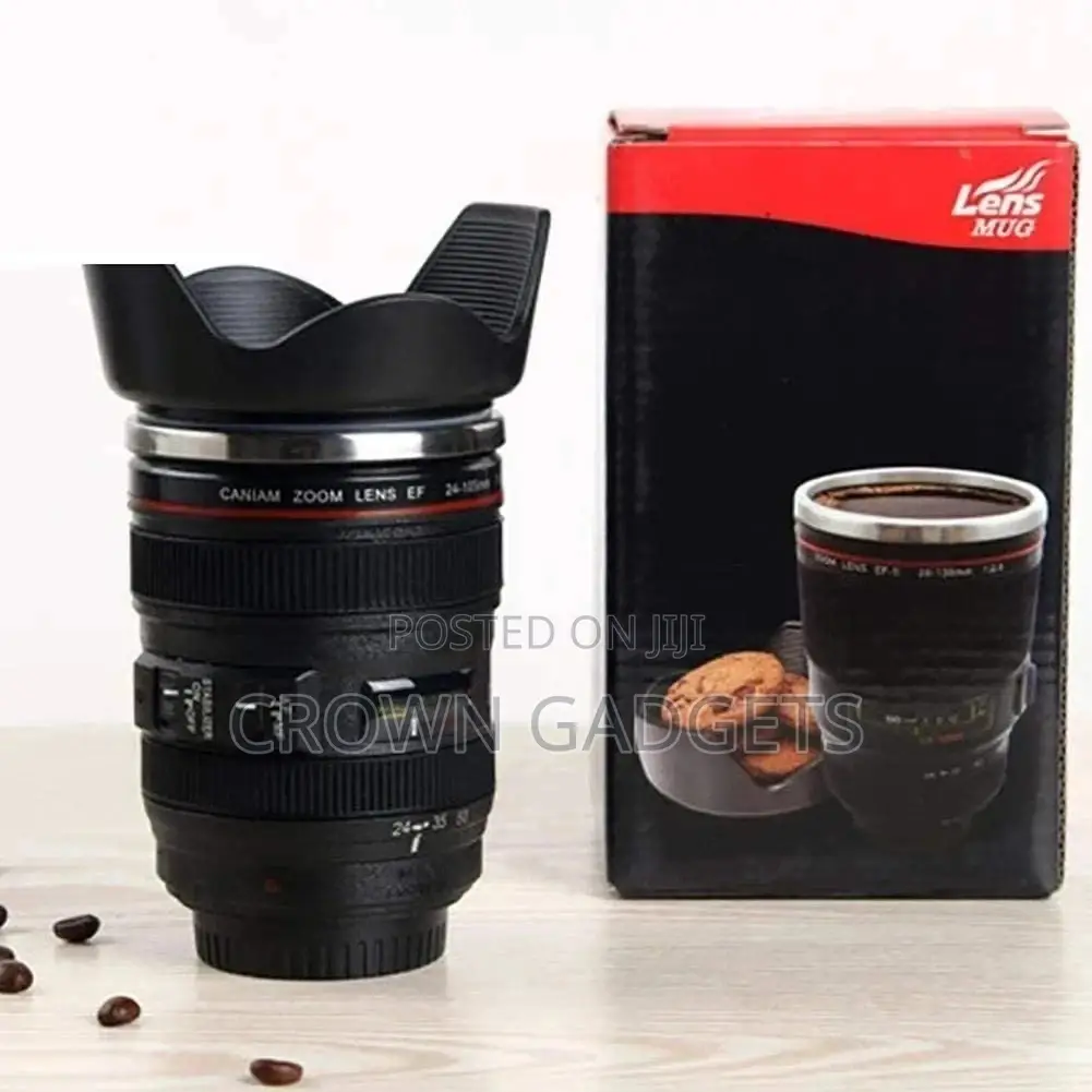 Camera Lens Coffee Mug For News Anchor