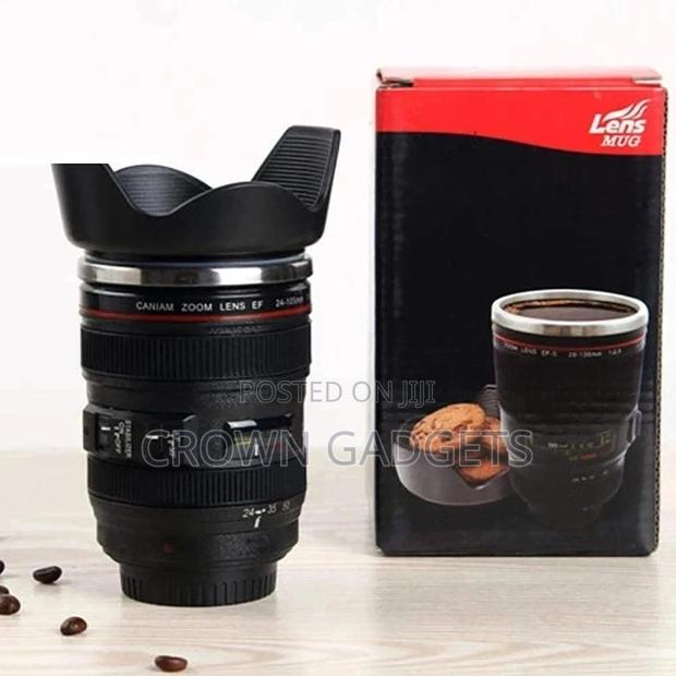 Camera Lens Coffee Mug For News Anchor