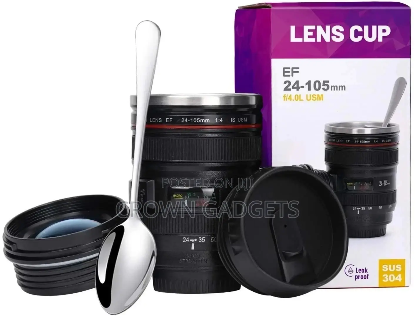 Camera Lens Coffee And Food Mug