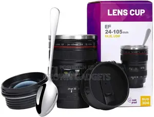 Camera Lens Coffee And Food Mug