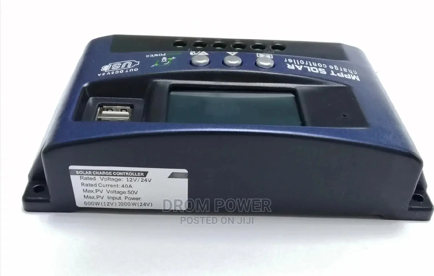 Mppt Solar Charger Controller 40a